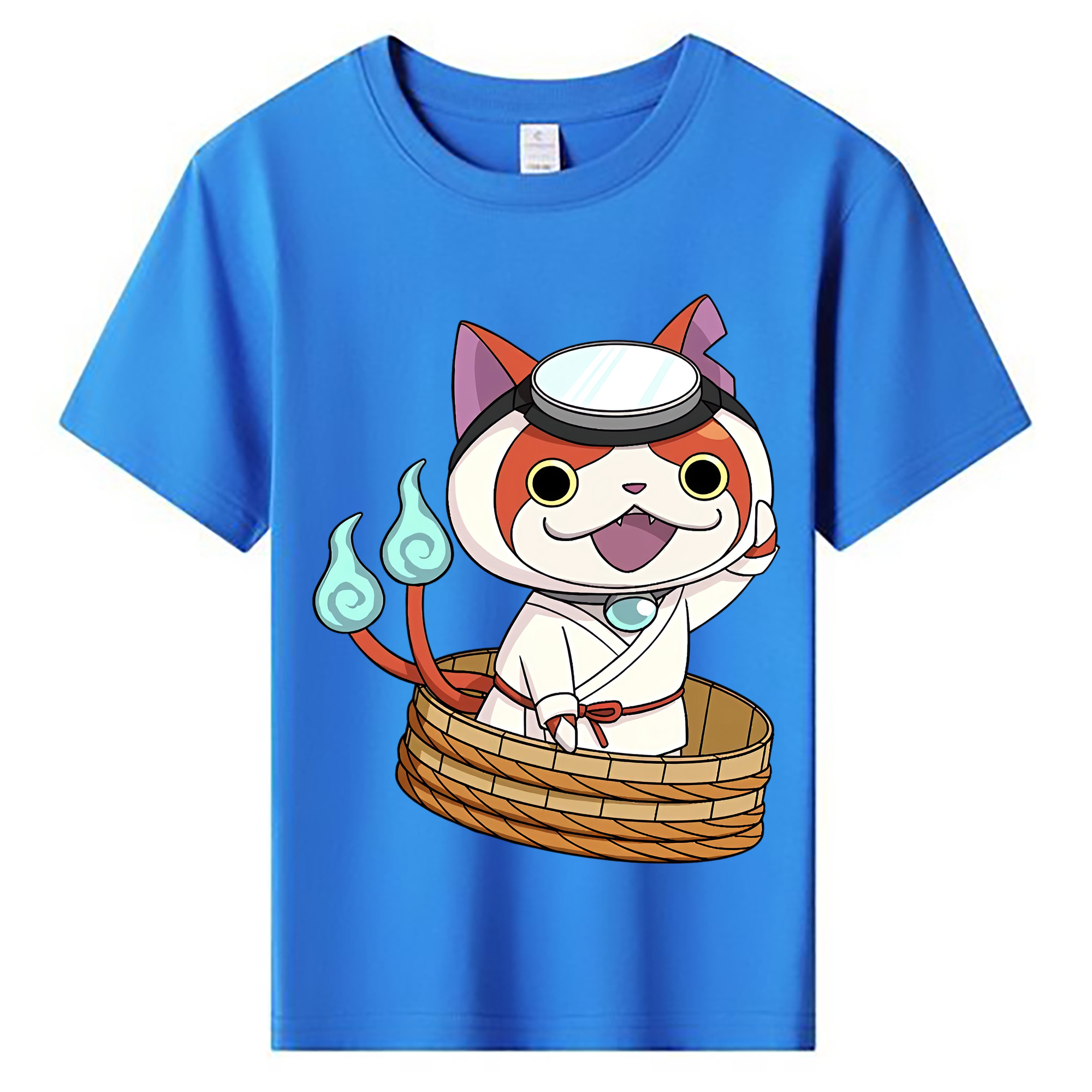 （画像用） 妖怪ウォッチ Yo-kai Watch 綿100％キッズTシャツ（フロントプリント）